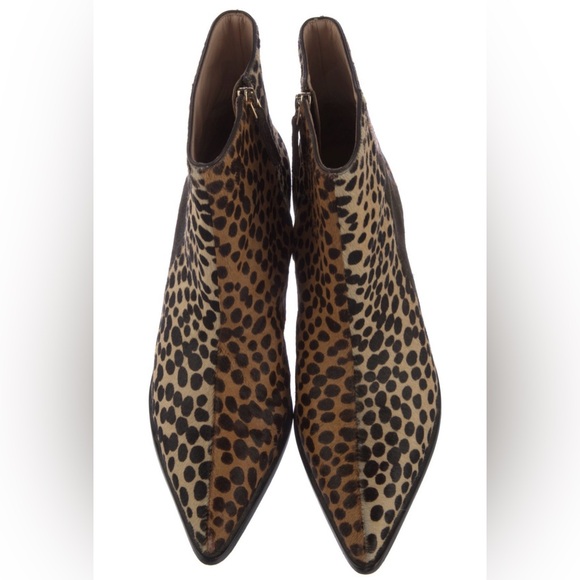 COPY - Ulla Johnson Ponyhair Ankle Boots Size 11 - Picture 3 of 3